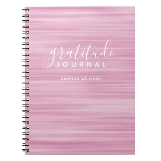 Het abstracte Patroonoverzicht kan roze bewerken Notitieboek (Voorkant)