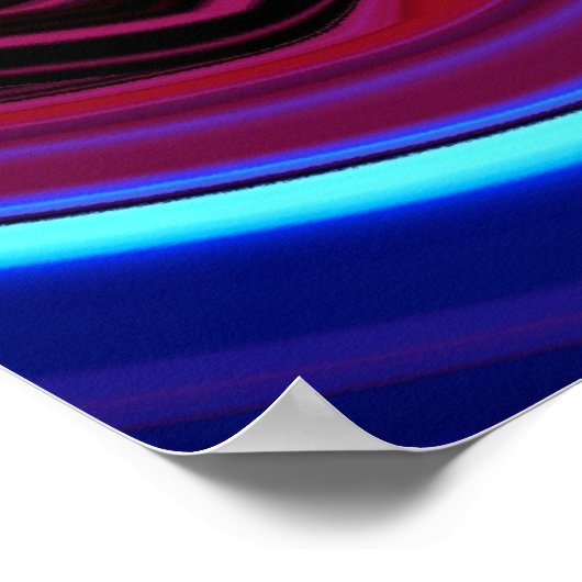 Het Abstracte Poster Rode draak (Hoek)