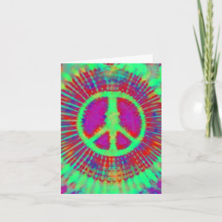 Het abstracte Psychedelische stropdas-Kleurstof Kaart