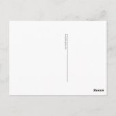 Het abstracte schilderen gerimpeld briefkaart (Achterkant)