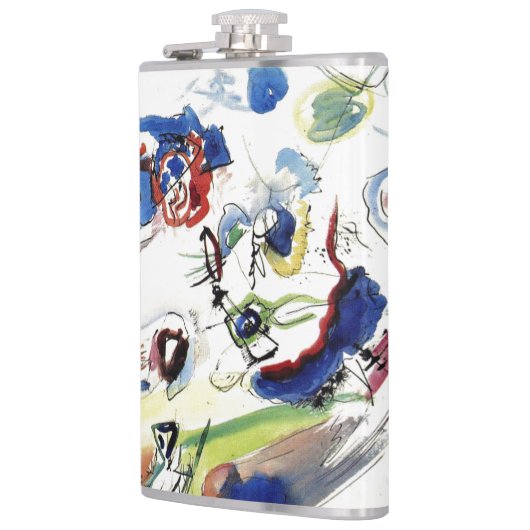 Het Abstracte schilderwerk van Kandinsky Heupfles (Links)