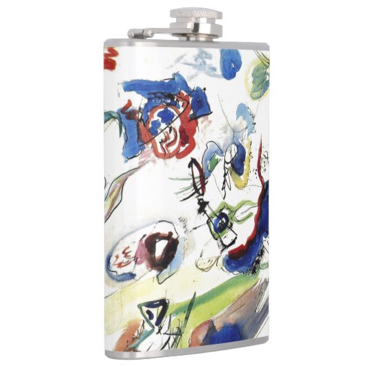 Het Abstracte schilderwerk van Kandinsky Heupfles (Rechts)