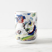 Het Abstracte schilderwerk van Kandinsky Koffiemok (Center)