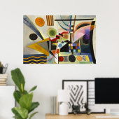 Het Abstracte schilderwerk van Kandinsky Poster (Thuiskantoor)
