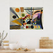 Het Abstracte schilderwerk van Kandinsky Poster (Keuken)