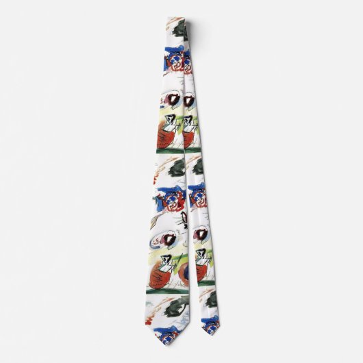Het Abstracte schilderwerk van Kandinsky Stropdas (Voorkant)