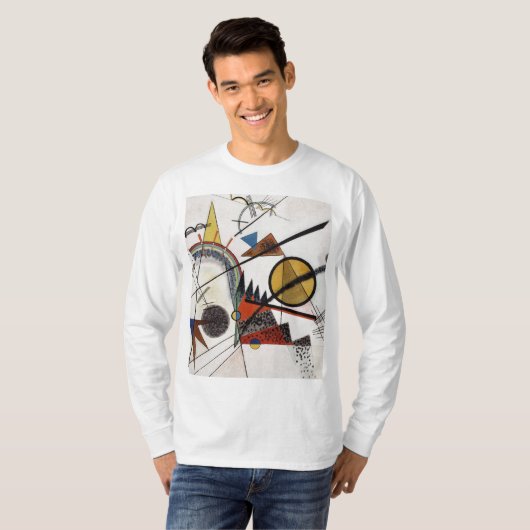 Het Abstracte schilderwerk van Kandinsky T-shirt (Voorkant volledig)