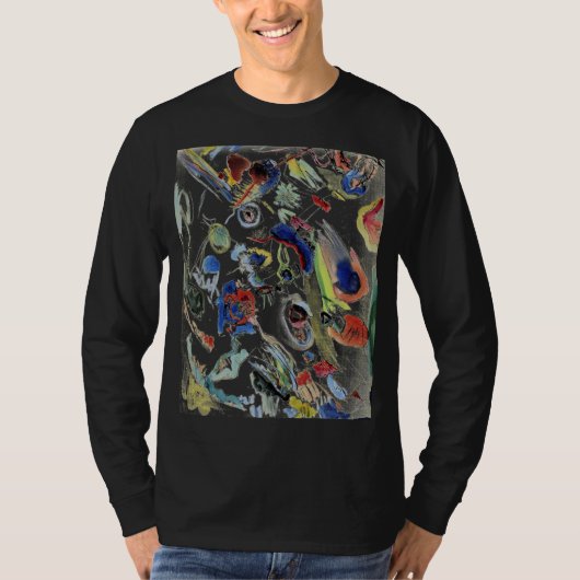 Het Abstracte schilderwerk van Kandinsky T-shirt (Voorkant)