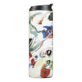 Het Abstracte schilderwerk van Kandinsky Thermosbeker (Gedraaid links)