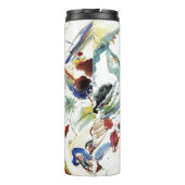 Het Abstracte schilderwerk van Kandinsky Thermosbeker (Achterkant)