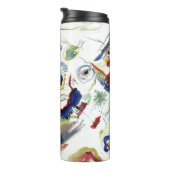 Het Abstracte schilderwerk van Kandinsky Thermosbeker (Geroteerd rechts)