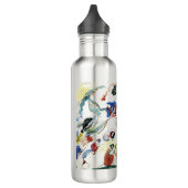 Het Abstracte schilderwerk van Kandinsky Waterfles (Links)