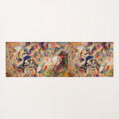 Het Abstracte schilderwerk van Kandinsky Yogamat (Achterkant (horizontaal))