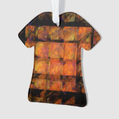 Het Abstracte Shirt van de muur Ornament (voorkant)