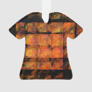 Het Abstracte Shirt van de muur Ornament