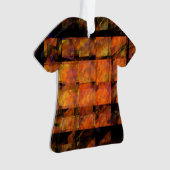 Het Abstracte Shirt van de muur Ornament (voorkant)