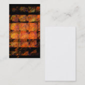Het Abstracte Visitekaartje van de Muur (Voorkant / Achterkant)