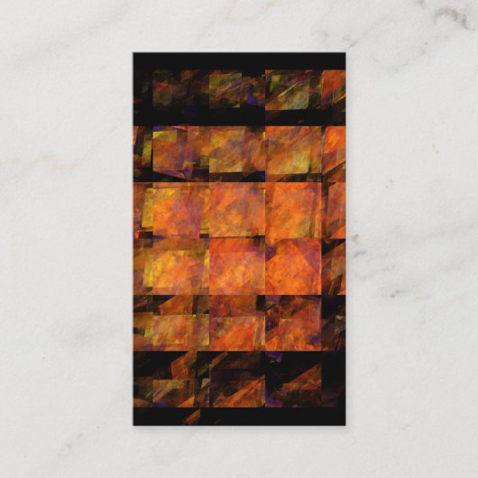 Het Abstracte Visitekaartje van de Muur (Voorkant)