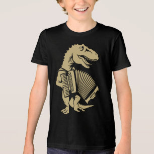 Het accordeonistische koor instrument Dinosaur Air Tri-Blend Shirt