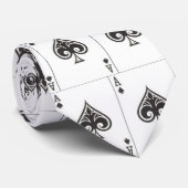 Het Ace of Spades-Stropdas Stropdas (Opgerold)