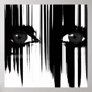 Het achterhouden van de pijn poster