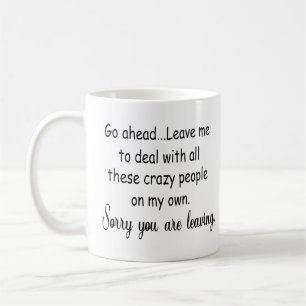 het achterlaten van collega grappige geschenken koffiemok