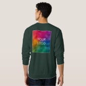 Het achterontwerp voegt toe uploadt de Mannen van  Trui (Achterkant volledig)