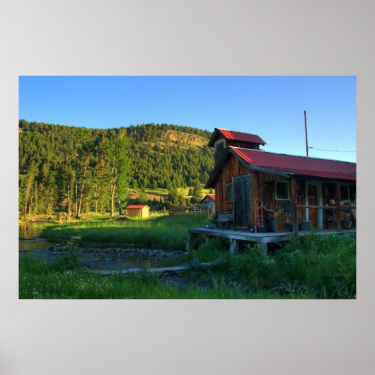 Het achterporch poster (Voorkant)