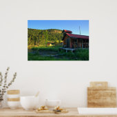 Het achterporch poster (Keuken)