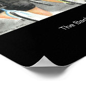 Het achterste einde van de Bunch, met artistieke n Poster (Hoek)