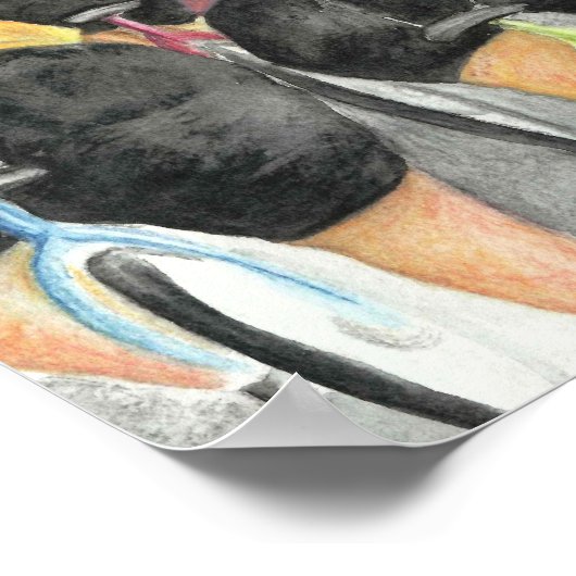 Het achterste einde van de Bunch Poster (Hoek)