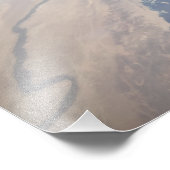 Het achterste gedeelte van de gesloten ruimtepende foto afdruk (Hoek)