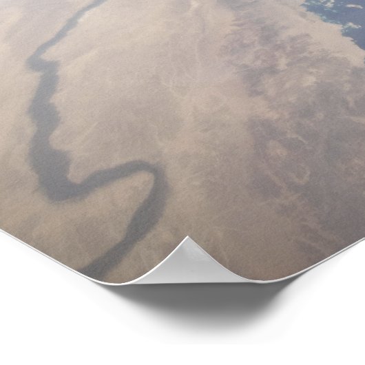 Het achterste gedeelte van de gesloten ruimtepende poster (Hoek)