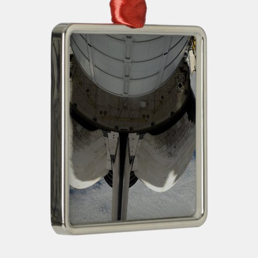 Het achterste gedeelte van de Space Shuttle Endeav Metalen Ornament (Rechts)