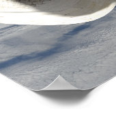 Het achterste gedeelte van de Space Shuttle Endeav Poster (Hoek)