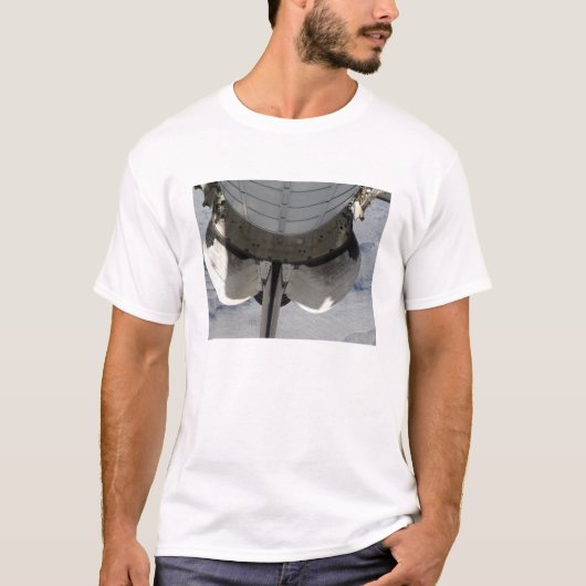 Het achterste gedeelte van de Space Shuttle Endeav T-shirt (Voorkant)