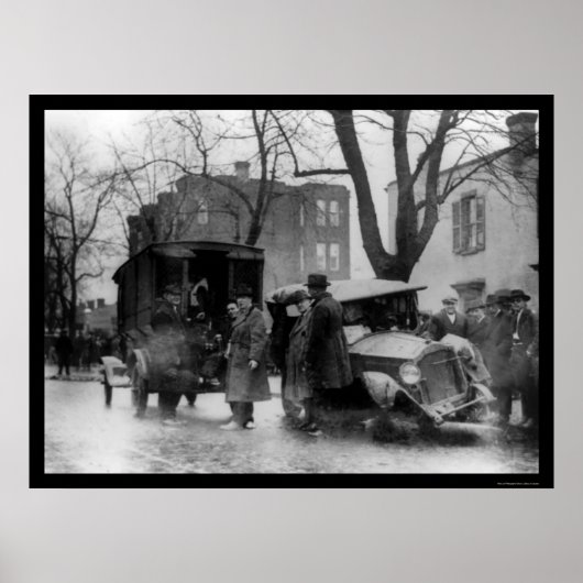 Het achtervolgen van Bootleggers in Washington, ge Poster (Voorkant)