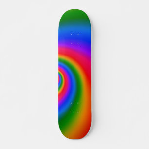 Het achtervolgen van de Rainbow Board Skateboard