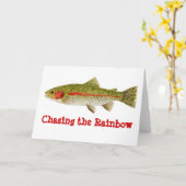 Het achtervolgen van de Regenboog Kaart (Gele Bloem)