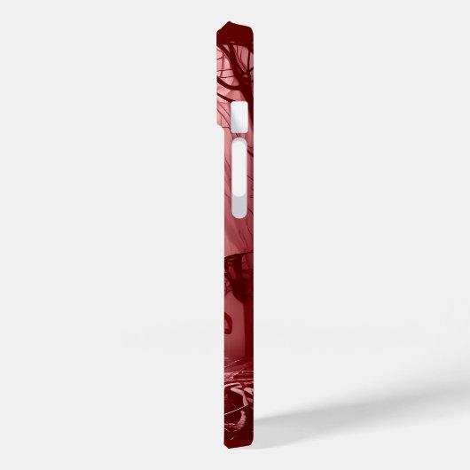 Het achtervolgen van de Slechte Kerels (Rood) Case-Mate iPhone Case (Achterkant / Links)