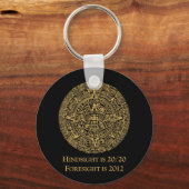 Het achterzicht is 20/20 Foresight is 2012 Sleutelhanger (Voorkant)