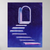 Het achtvoudige pad en de deur poster (Voorkant)