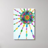 Het activeren van Joy Healing Mandala Canvas Art P (Voorkant)