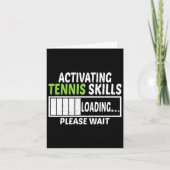 Het activeren van Tennis Skills Loading Please Wai Kaart (Voorkant)