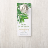 Het actuele Huwelijk stoort hotelgast niet Deurhanger (Op knop)