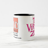 Het ADD-kanaal - we richten ons op afleidingen Tweekleurige Koffiemok (Center)