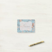 Het ademen van Bloemen - Post-it® notes 4" x 3" We (Op bureau)