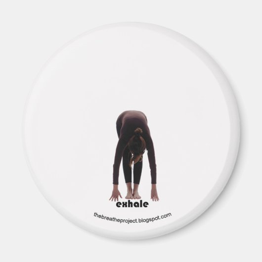 het ademhalingsproject 10of 12 magneet (Voorkant)