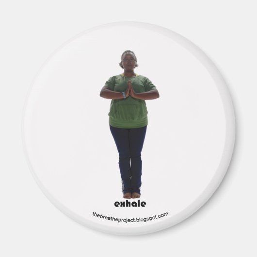 het ademhalingsproject 12 van 12 magneet (Voorkant)