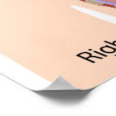 Het ademhalingsstelsel met opdruk poster (Hoek)